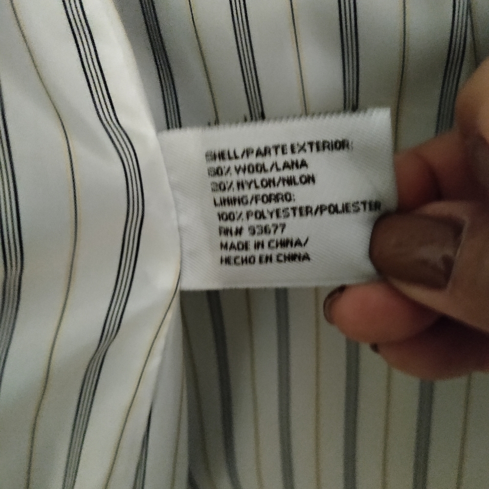 Wool Button Up Coat - image 8